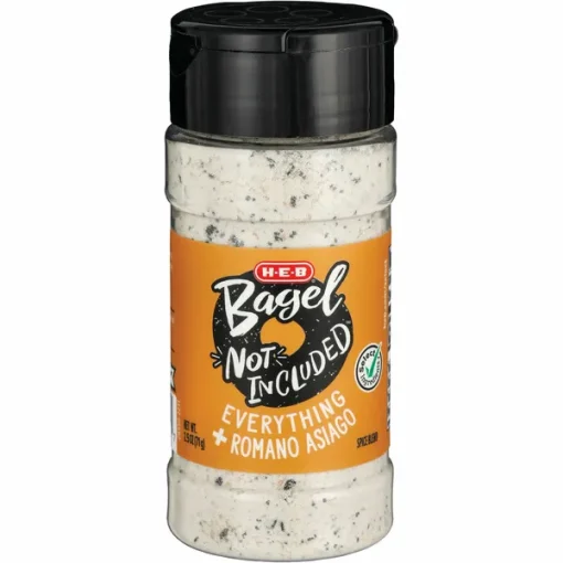 H‑E‑B Bagel Not Included Spice Blend - Everything + Romano Asiago 2.5 oz