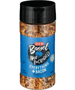 H‑E‑B Bagel Not Included Spice Blend - Everything + Bacon 2.5 oz