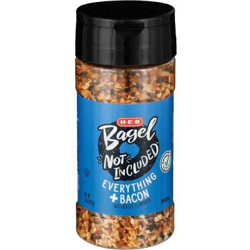 H‑E‑B Bagel Not Included Spice Blend - Everything + Bacon 2.5 oz