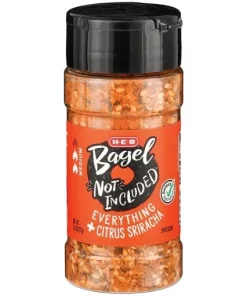 H‑E‑B Bagel Not Included Spice Blend - Everything + Citrus Sriracha 2.5 oz